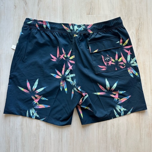 NWT Billabong SUNDAYS LAYBACK Volley Swimsuit - Picture 6 of 8